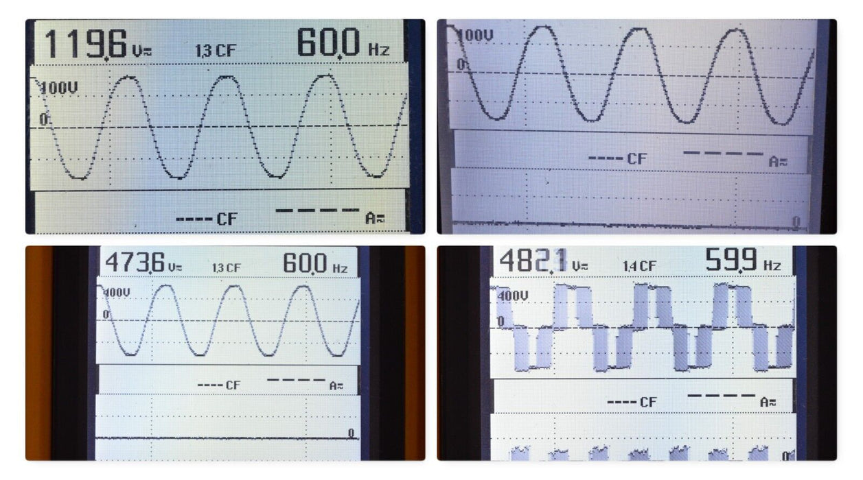 FLUKE 43B HANDHELD Power Quality Analyzer Tested