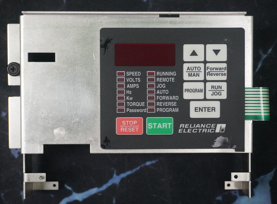 Reliance Electric GV3000 805534-C Control Panel Digital Display Keypad Tested