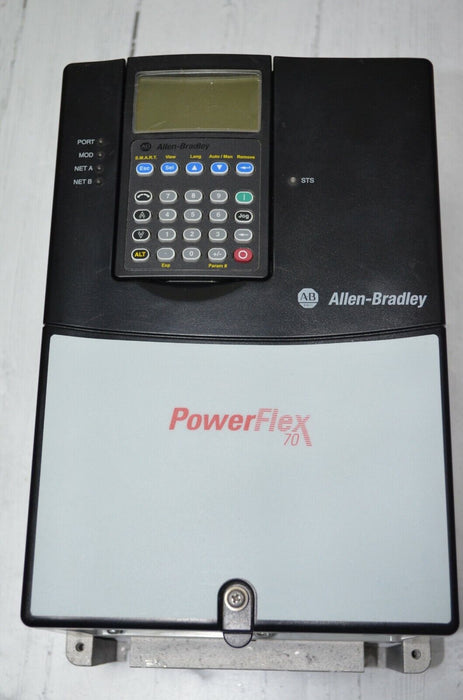 Allen-Bradley PowerFlex 70 7.5 HP 20AE9P0A3AYNNCNN 600V 2.005 Clean Tested Good