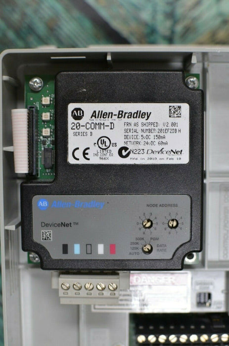 Allen-Bradley Powerflex 70 20AD3P4A3AYNADC0 /A, 2 HP, 3.4 Amps, FRN 3.003