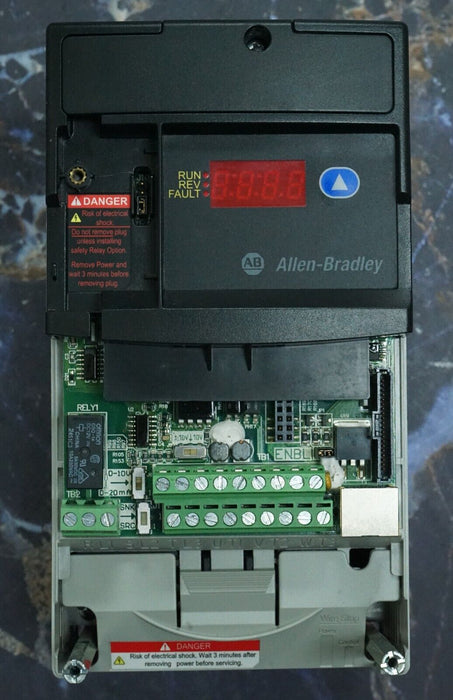 2012 Allen-Bradley Powerflex 40P 22D-D4P0N104 2HP FRN:2.01 Tested