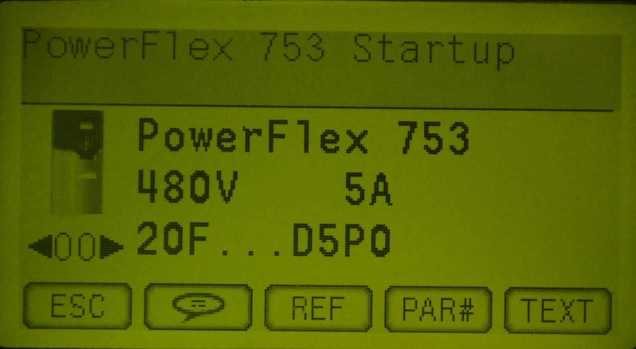 Allen-Bradley PowerFlex753 20F11FD5P0AA0NNNNN 3HP Ser. A FRN:1.005 Tested Good