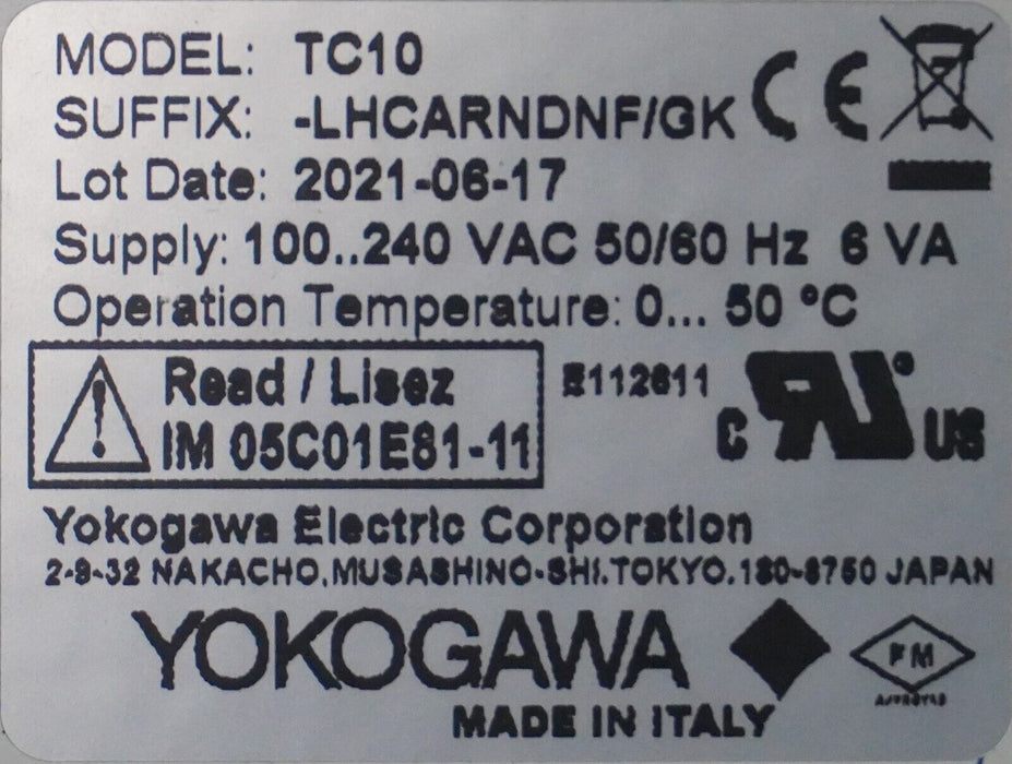 New Yokohama TC10-LHCARNDNF/GK