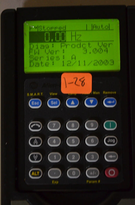 Allen-Bradley 20-HIM-A3 SERIES A Full Numeric HMI Keypad Firmware 3.004   #1-28