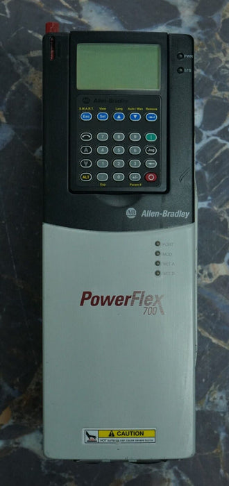 Allen-Bradley PowerFlex 700 1HP 20BD2P1A3AYNACC0 480 VAC FRN:9.001