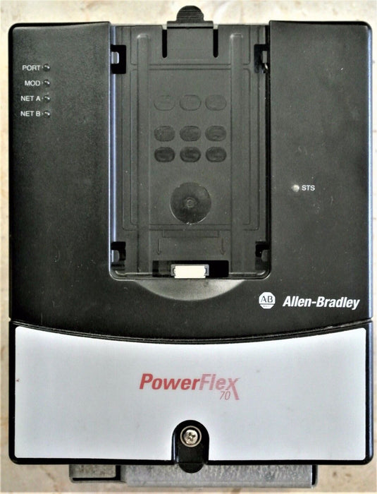 Allen-Bradley PowerFlex 70 3 HP 20AD5P0A3AYNNRC0 480VAC Clean Tested Good