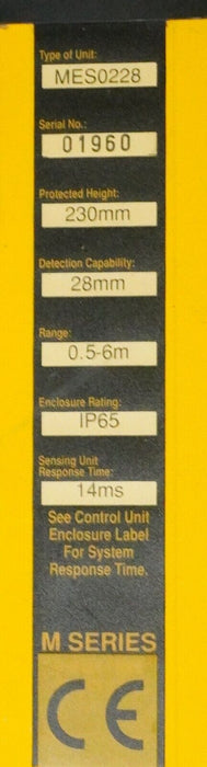 TAPESWITCH MES0228 14Ms IP65 230MM 0.5-6m