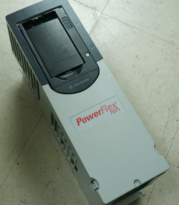 Low Hours Allen-Bradley PowerFlex 753 20F11ND2P1AA0NNNNN 1 HP 480 VAC FRN 13.002