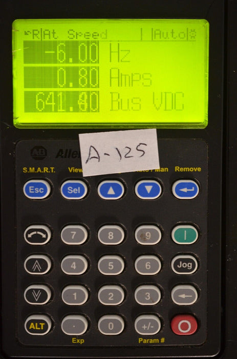 Allen-Bradley 20-HIM-A3 SERIES A Full Numeric HMI Keypad Firmware 3.004  #A-125