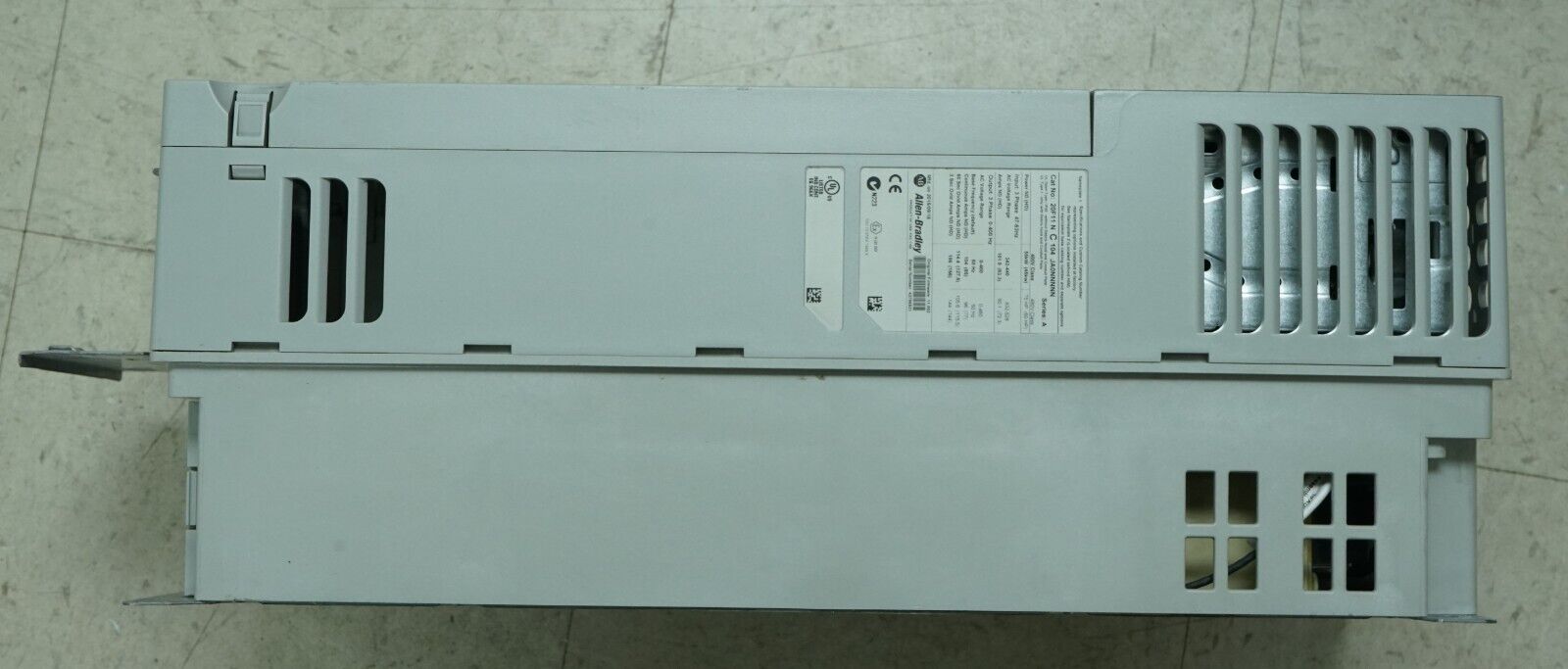 Allen Bradley 20F11NC104JA0NNNNN /A PowerFlex 753 AC Drive 400V 104A 75HP Tested