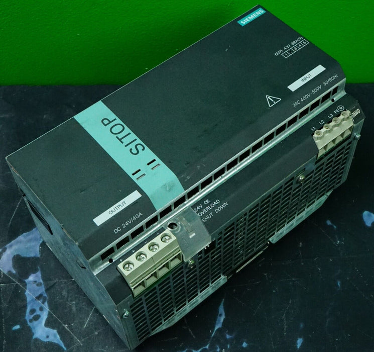 Parts Siemens 6EP1437-3BA00 SITOP Power Supply