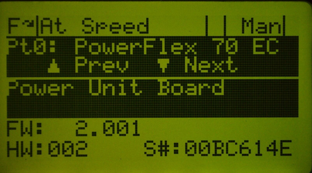 Allen-Bradley PowerFlex 70 1 HP 20AD2P1A0AYNANC0 480 VAC FRN:3.003 Tested Good