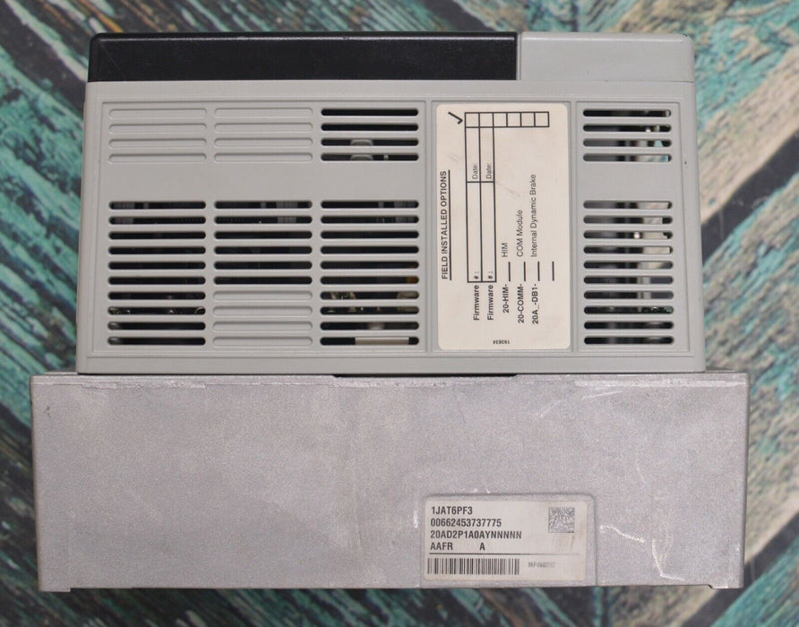 Allen-Bradley PowerFlex 70 20AD2P1A0AYNNNNN Ser.A 1 HP 2.005 2.1 Amps AC Drive