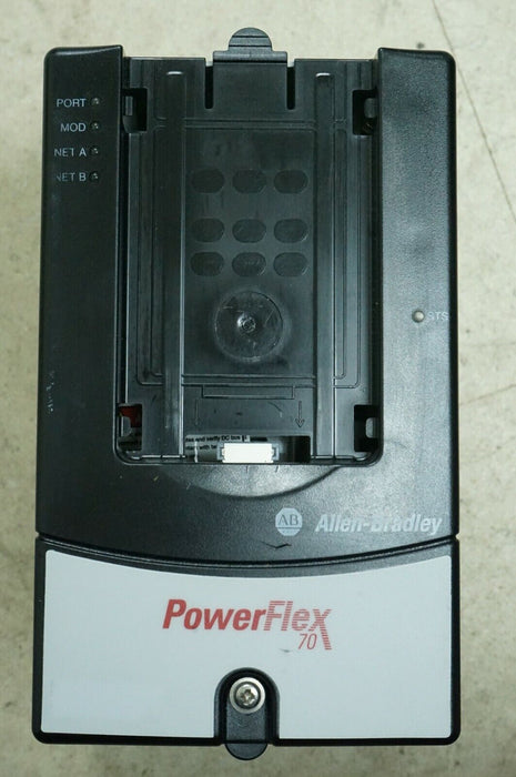 Allen-Bradley PowerFlex 70 1 HP 20AD2P1A0AYNNNC0 480 VAC FRN 5.001 Tested Good