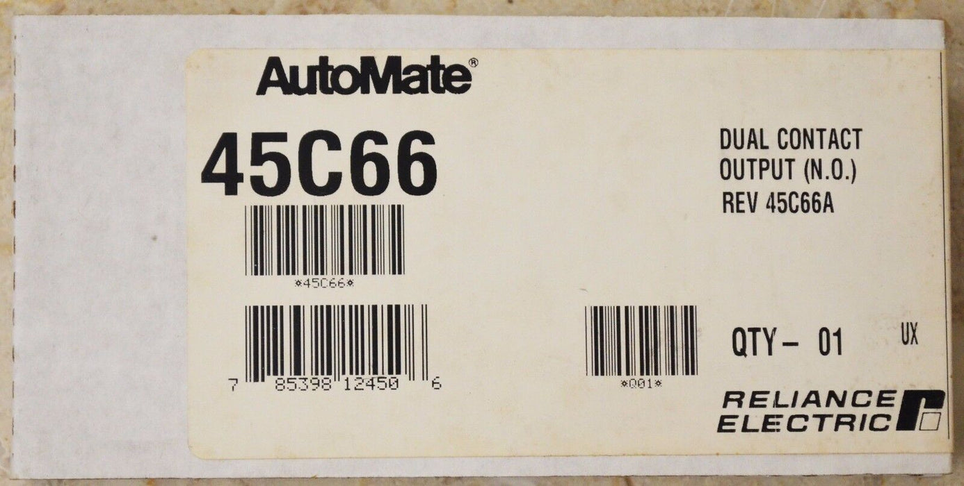 NEW Reliance Electric Automate Output Module 45C66A