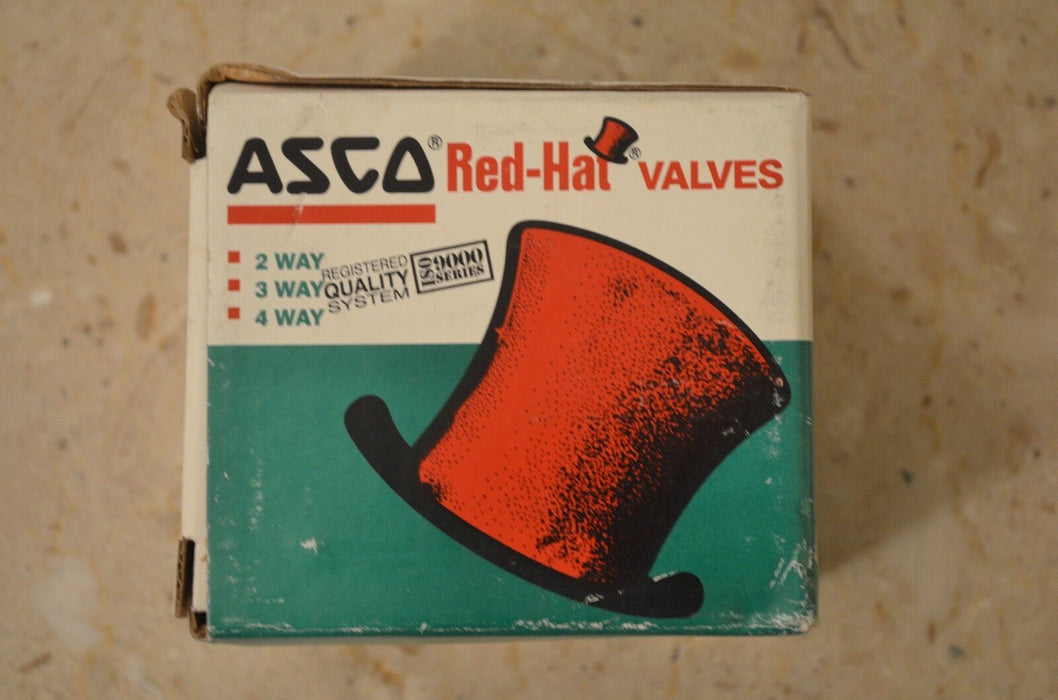 New ASCO RED-HAT THT8320A85 1/4" NPT  120VAC 60Hz 110VAC 50Hz