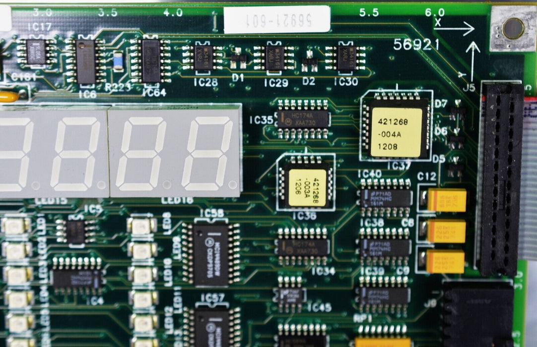 Reliance Electric 56921-601 GV3000 Regulator Board Firmware: 5.12 Tested Good