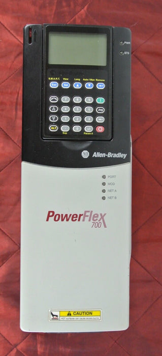 Allen Bradley 20BD2P1A3AYNACC1 PowerFlex 700 Drive TESTED GOOD 1 HP 6.001 -Clean