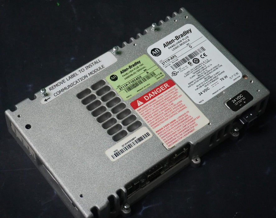 Allen Bradley 2711P-RP2 Ser G  Logic Module