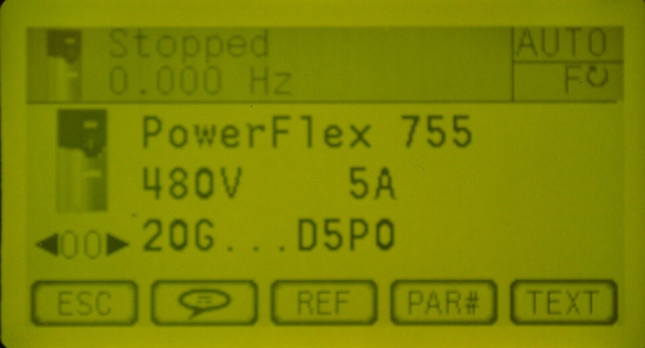 Allen-Bradley 20G11ND5P0AA0NNNNN PowerFlex 755 VFD 3HP Series A FRN:14.002