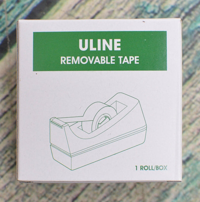 ULINE REMOVABLE CLEAR TAPE - 3/4" X 36 YDS, CLEAR S-14580