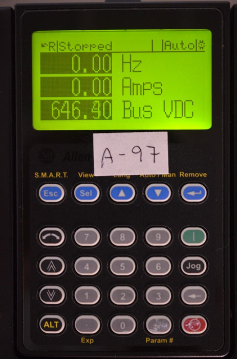 Allen-Bradley 20-HIM-A3 SERIES A Full Numeric HMI Keypad Firmware 6.001  #A-97