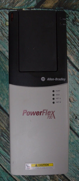 Low Hours Allen-Bradley PowerFlex 700 20BD5P0A0AYNAND0 3 HP SER B 120VAC I/O