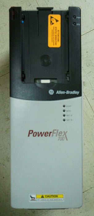 Allen-Bradley PowerFlex 700 5 HP 20BD8P0A0AYNAND0 480 VAC FRN:10.001