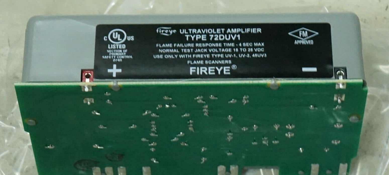 NEW In Box Fireye D-Series Amplifier Ultraviolet Amp 72DUV1 Made in USA