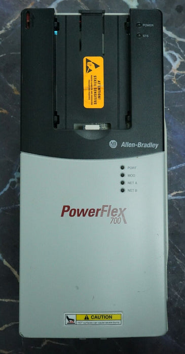 Allen-Bradley PowerFlex 700 10HP 20BD014A0AYNANC0 480 VAC FRN:7.001