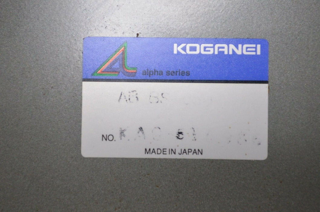 Koganei Alpha Series AB BS-550 No. KA0-5Y5986 Industrial Linear Belt Actuator