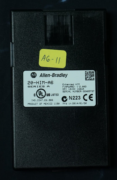 ALLEN BRADLEY 20-HIM-A6 SERIES A FRN:2.003 A6-11