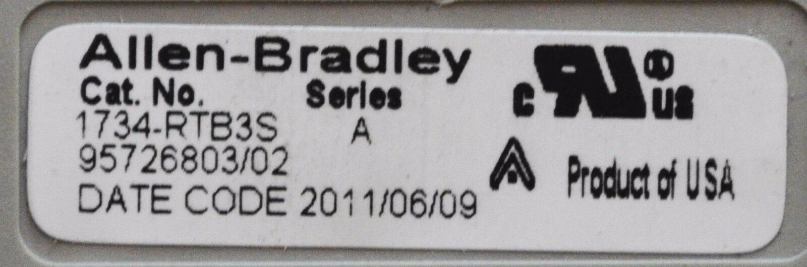 Allen-Bradley 1734-RTB3S TERMINAL BLOCKS QUANTITY