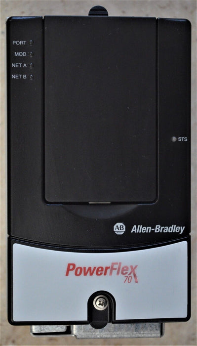 2012 Allen-Bradley PowerFlex 70 1/2 HP 20AE0P9A0AYNNNC0 600 VAC Tested Good