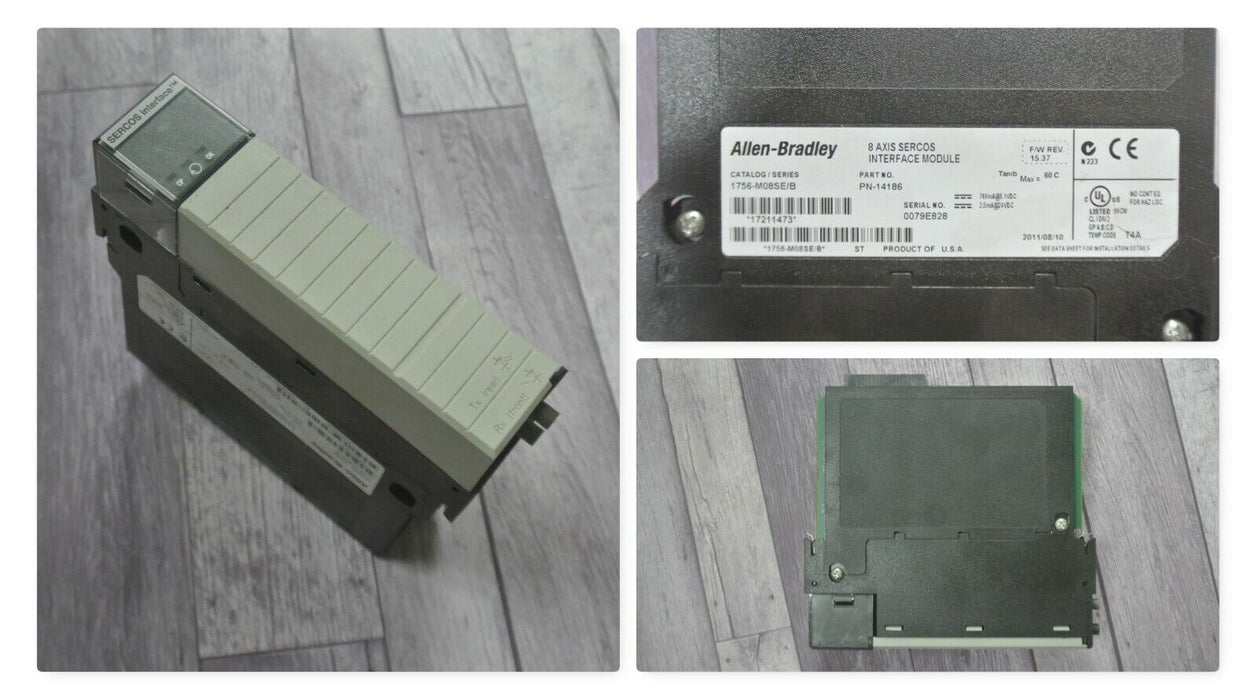 Allen-Bradley 1756-M08SE Ser B FRN 15.37 8 Axis Sercos Interface Module