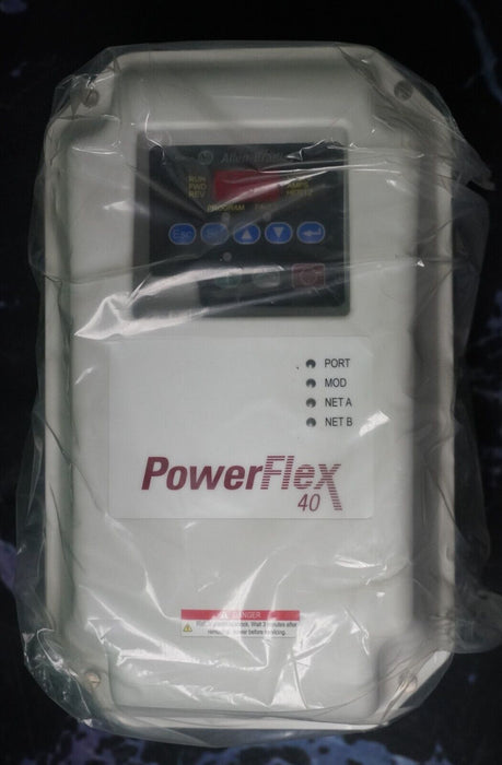 New Allen Bradley 22B-D6P0C104 PowerFlex 40 3 HP Drive 6.02