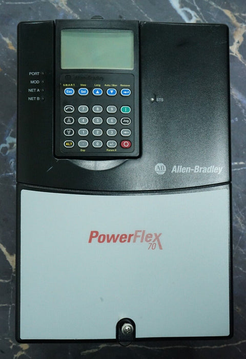 Allen-Bradley PowerFlex 70 10 HP 20AD014A3AYNANNN Series A FRN:2.007 Tested Good