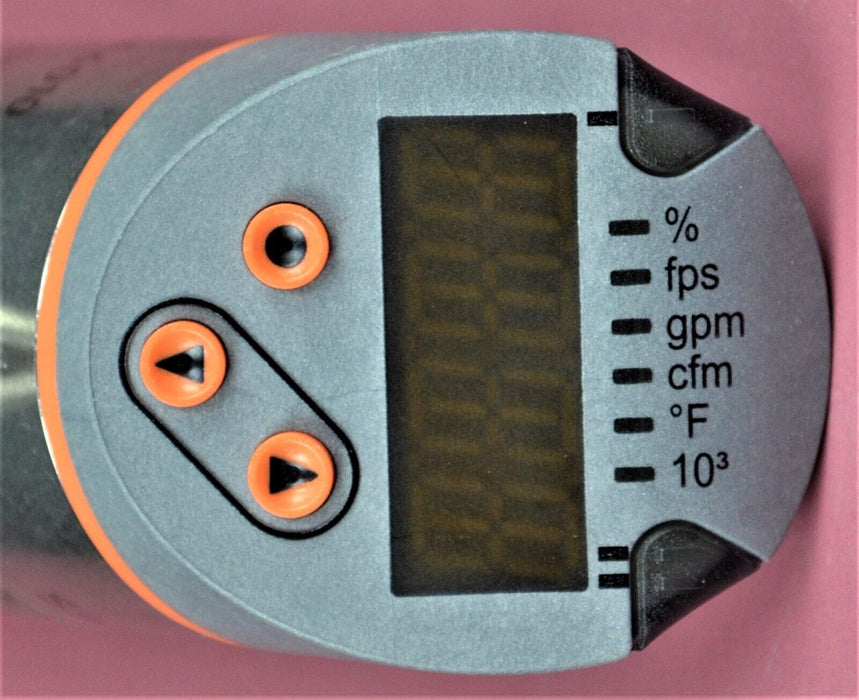 NEW IMF EFECTOR SA6010 MEASUREMENT OF FLOW AND TEMPERATURE SENSOR