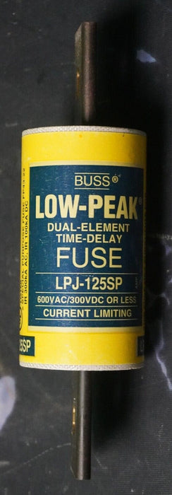 (1) Bussmann LPJ-125SP Low-Peak Time-Delay Current Limiting Class J