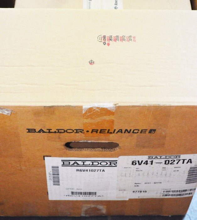 NEW Sealed Reliance Electric GV6000 6V41-027TA | 20 HP 480 VAC Version 1.003