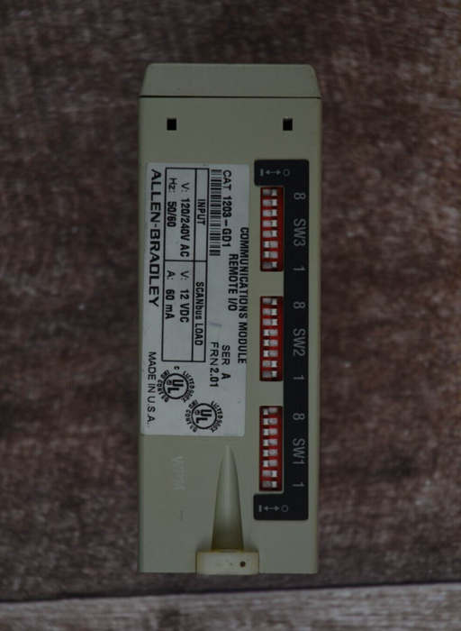 Allen-Bradley 1203-GD1 Communication Module Remote I/O Series A - FRN 2.01