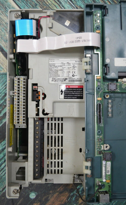 Used 6V41-014TA Series B RELIANCE ELECTRIC GV6000 A-C DRIVE 10HP FRN: 1.003