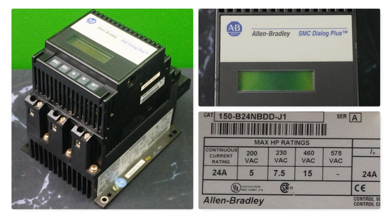 ALLEN BRADLEY 150-B24NBDD  Smart Motor Control Untested