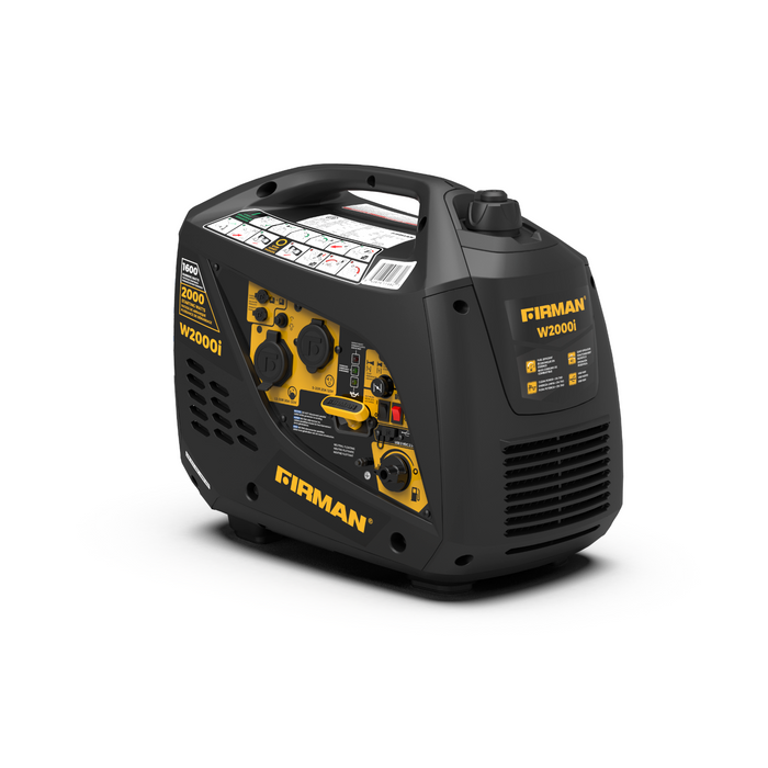 FIRMAN W01682F 2000/1600 Watt Recoil Start Inverter Generator Refurb