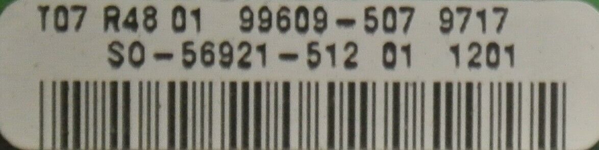 Reliance GV3000 Regulator PCB 56921-601 Ver.6.01  Tested Good