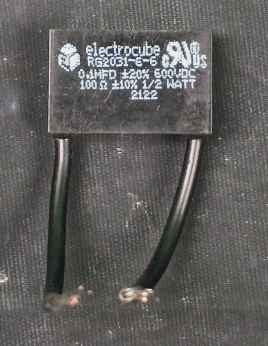 ELECTROCUBE RG2031-6-6 Capacitor, 600VDC, 0.5W, RC Network