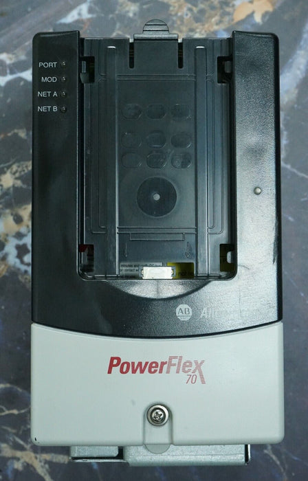 Allen-Bradley PowerFlex 70 1HP 20AD2P1A3AYNNRNN 480VAC FRN: 2.002 Tested Good