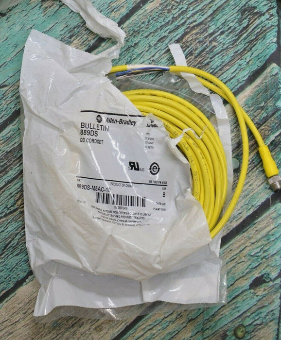 New Open Bag ALLEN BRADLEY 889DS-M5AC-10 10 Meter Sealed Factory Bag