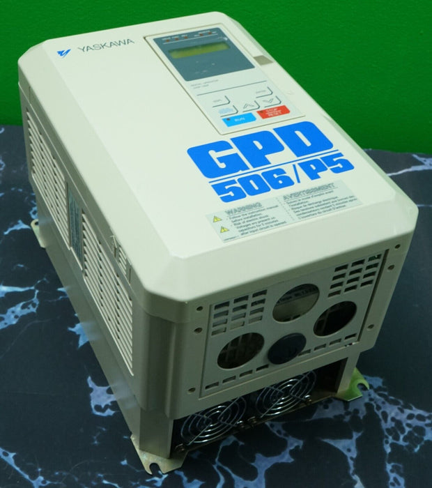 Yaskawa CIMR-P5M47P5 GPD 506/P5 Variable Frequency Drive Tested Good