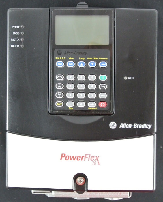 LOW HOURS Allen-Bradley 20AD8P0A0NYYNDNN Power Flex 70 Drive 5 HP FRM 2.009